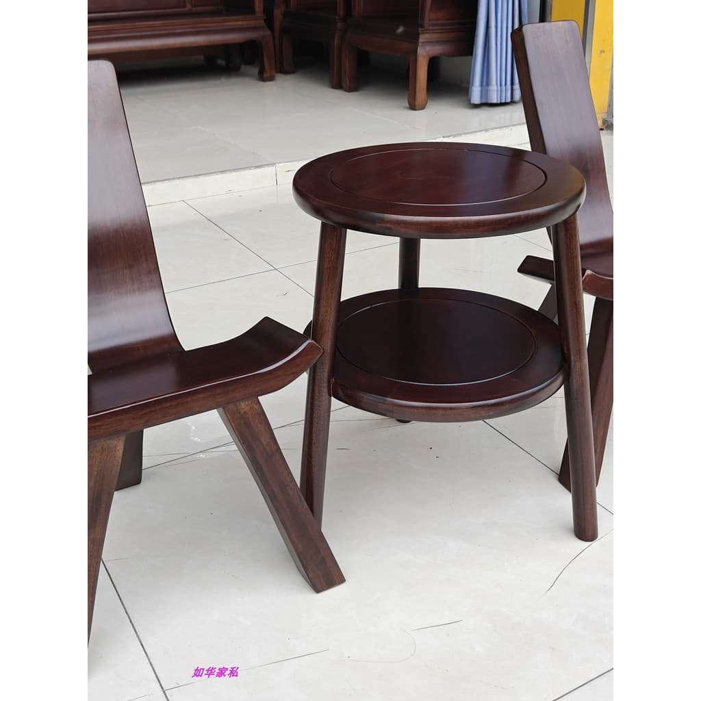 Mogno varanda lazer mesa cadeira sala de xadrez madeira maciça conjunto de três peças mesa de centro importado abacaxi g