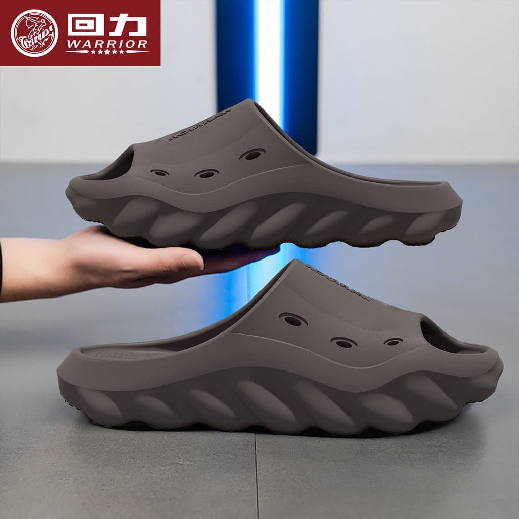 Puxar para trás chinelos masculinos verão sola macia antiderrapante sola grossa interior casa tamanho grande Wear-Res
