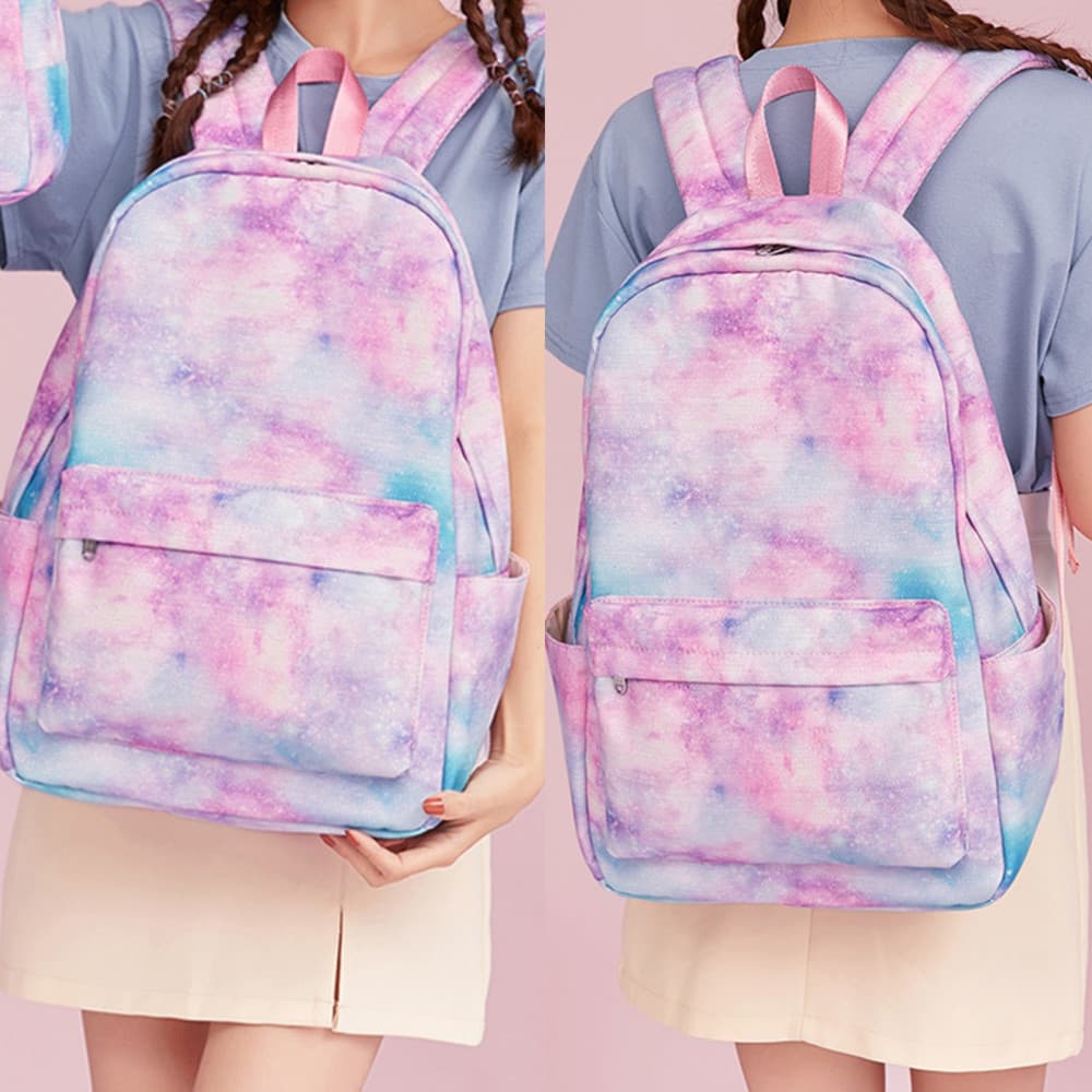 Mochila Escolar Para Meninas Bolsa De Estudante Com Design Ergonômico De Grande Capacidade