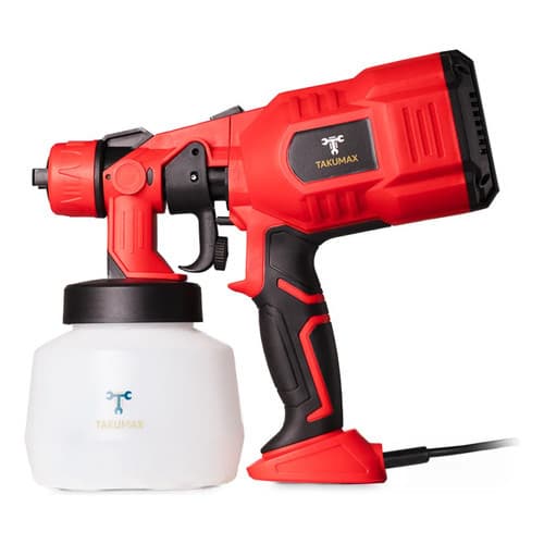 Pistola De Pintura Elétrica Vermelha Takumax 1200ml