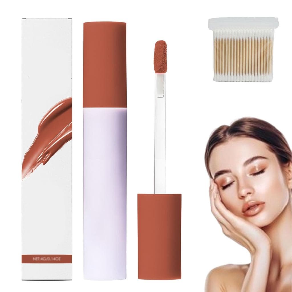 Óleo Labial Facetlty para Coloração dos Lábios, Óleo Labial Hidratante de Longa Duração, Não Gruda no Copo, Batom com Te