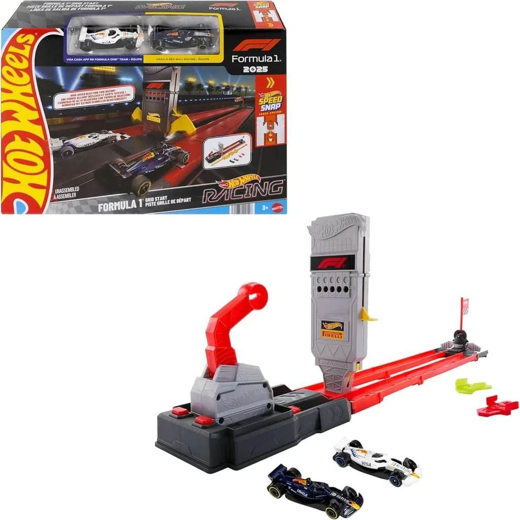 Pista Hot Wheels  Racing F1 Grid Start - Mattel NB