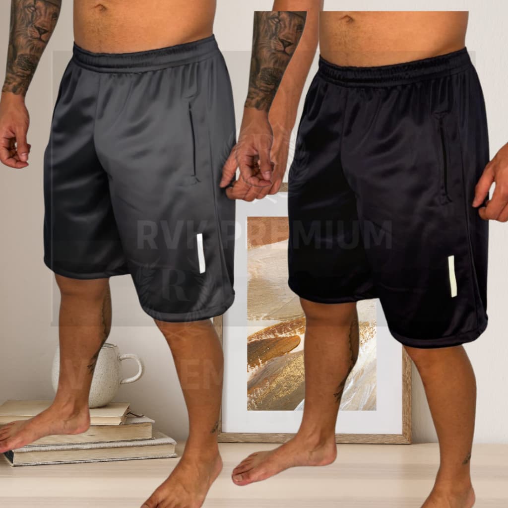 Kit 2 Bermudas Esportivas Masculinas para Corrida e Academia JUW9