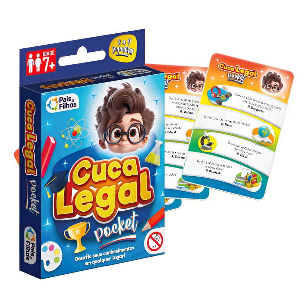 Jogo De Cartas Infantil Perguntas Cuca Legal Pais E Filhos