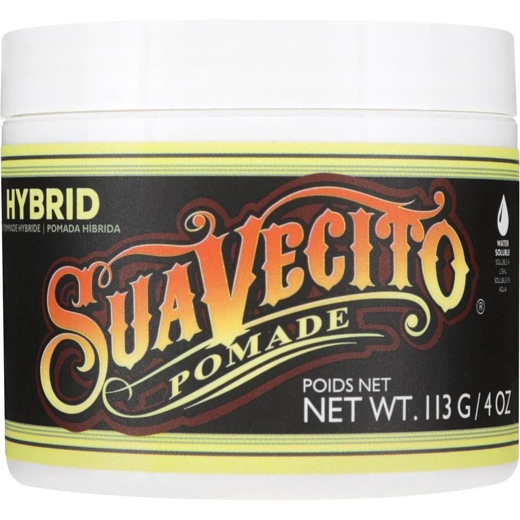 Cera Capilar Suavecito para Homens, Tipo Misto, Uso Duplo Óleo-Água, Alto Brilho, Fixação Média, Moldável, 4 onças/113 g