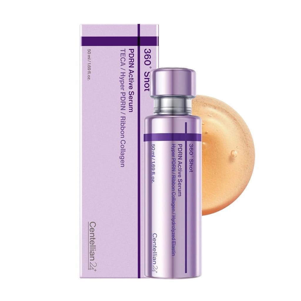 CENTELLIAN 24 360º Shot PDRN Active Serum (PDRN, 1.69fl oz) - Sérum de Hidratação Intensa e Firmador da Pele para uma Ap