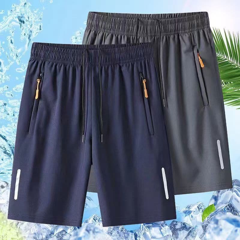 Shorts curtos masculinos soltos casuais All-Match adolescente calças de praia finas versão coreana na moda verão calças
