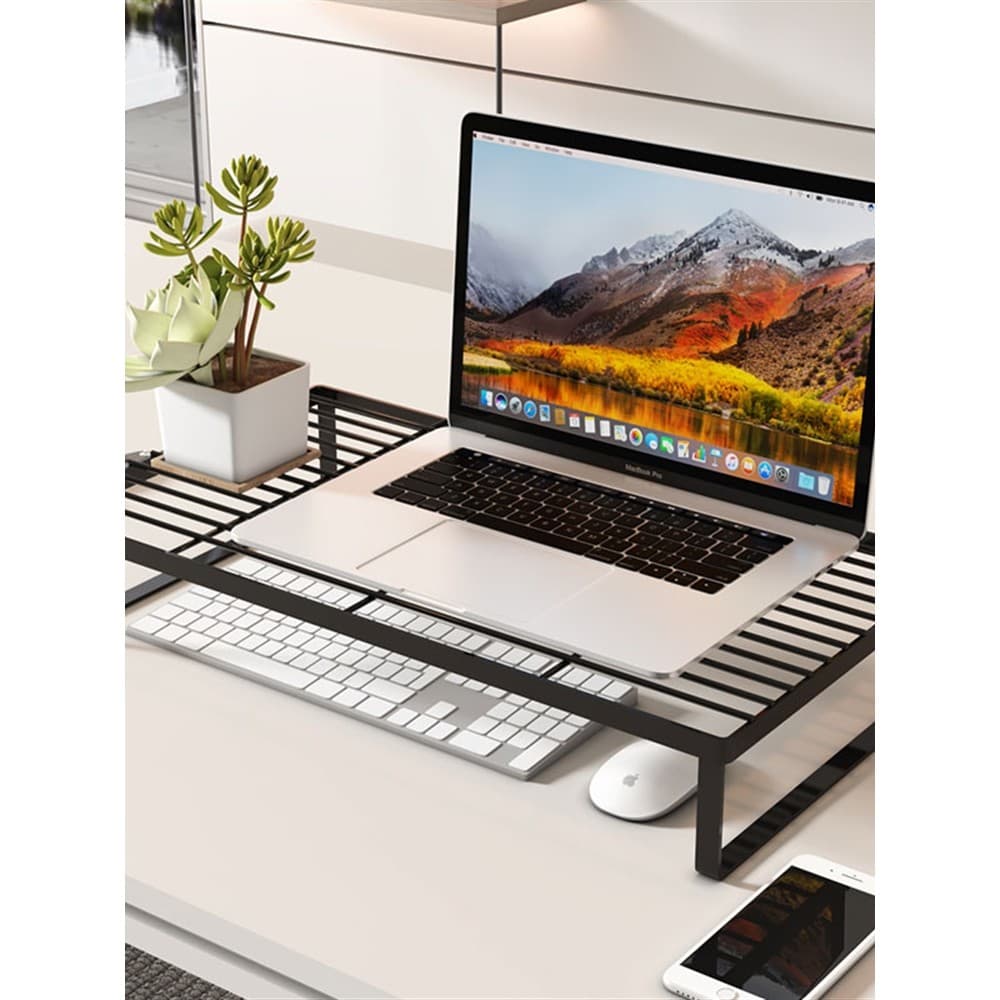 Suporte para Laptop Base de resfriamento Rack de churrasco Rack de suporte para mesa doméstica Suporte para mesa de aume