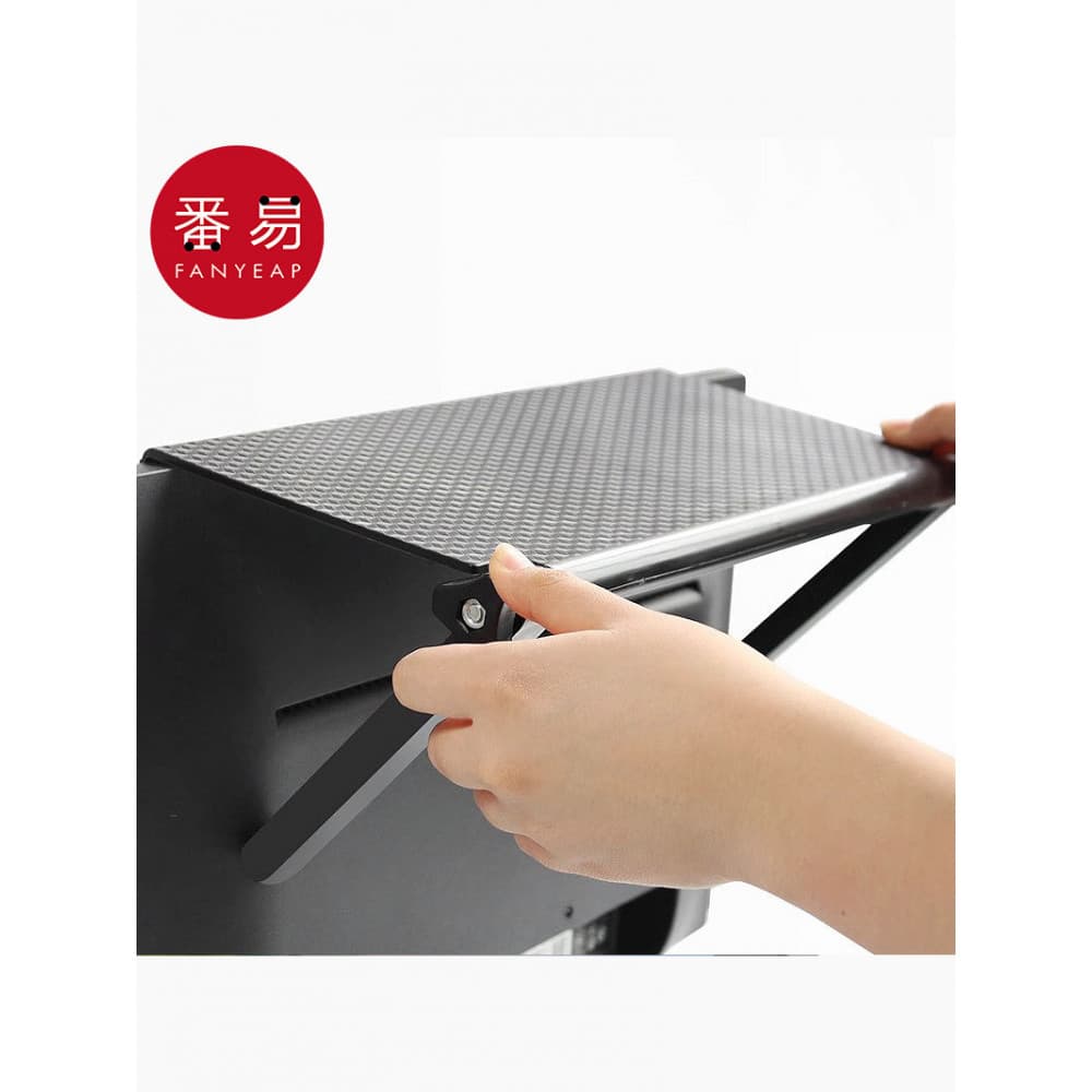 Prateleira/TV AB1s751-Monitor Top Box Suporte de bandeja de roteador sem fio Parede sem perfuração