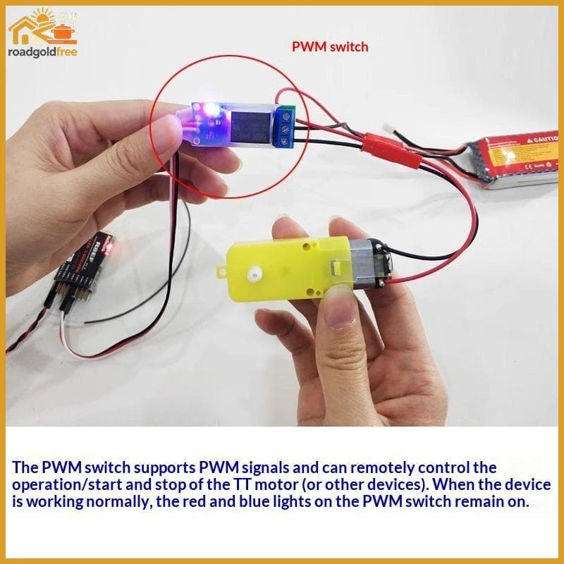Modelo De Aeronave De Carro RC Relé PWM Interruptor Módulo Eletrônico Controlador De Luz De Navegação 1CH Universal