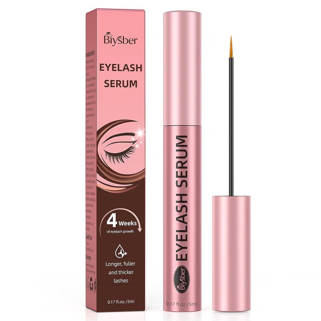 Sérum para Cílios: Sérum Avançado com Multi-Peptídeos, Intensificador Vegano para Cílios para Olhos Sensíveis, Fórmula M