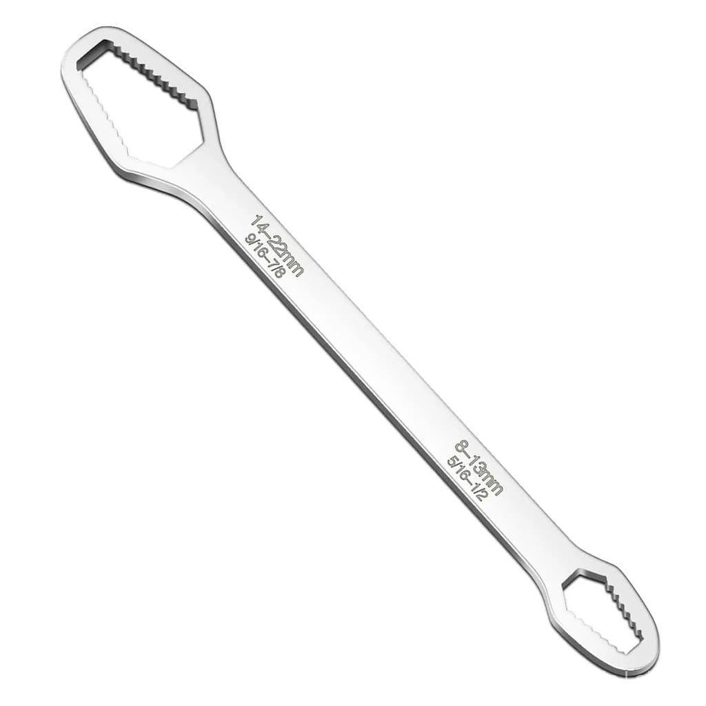 Chave Universal, Chave Torx Autoajustável de 8-22mm, Torx de Dupla Cabeça, Chave Multifuncional Antiderrapante par