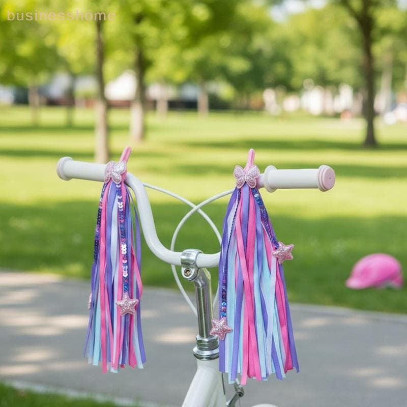 < busines > Fitas Decorativas Para Guidão De Scooter Infantil , Divertidas Passeios Divertidos E Vibrantes , Novo