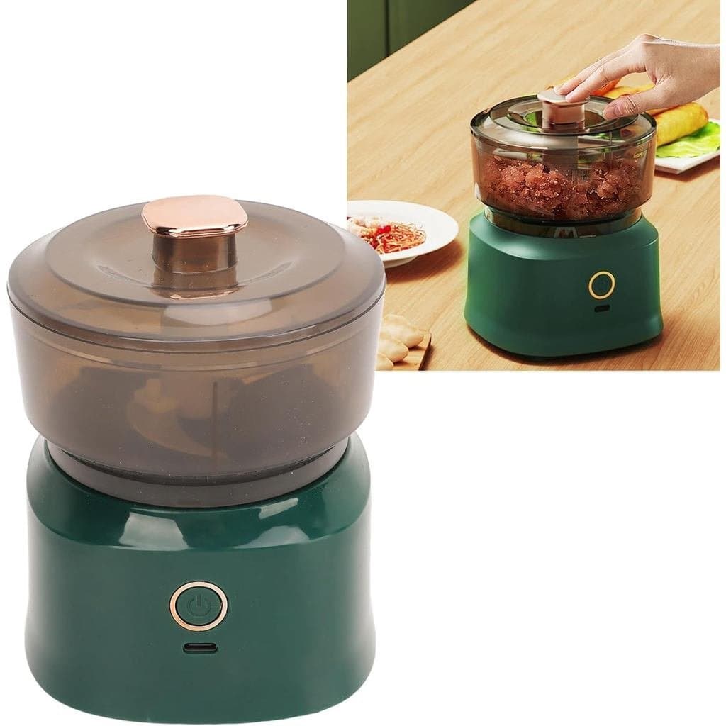MiniProcessador de Alimentos, MiniProcessador de Alimentos Portátil e Eficiente para Cozinha, para Carne, para Pimenta,