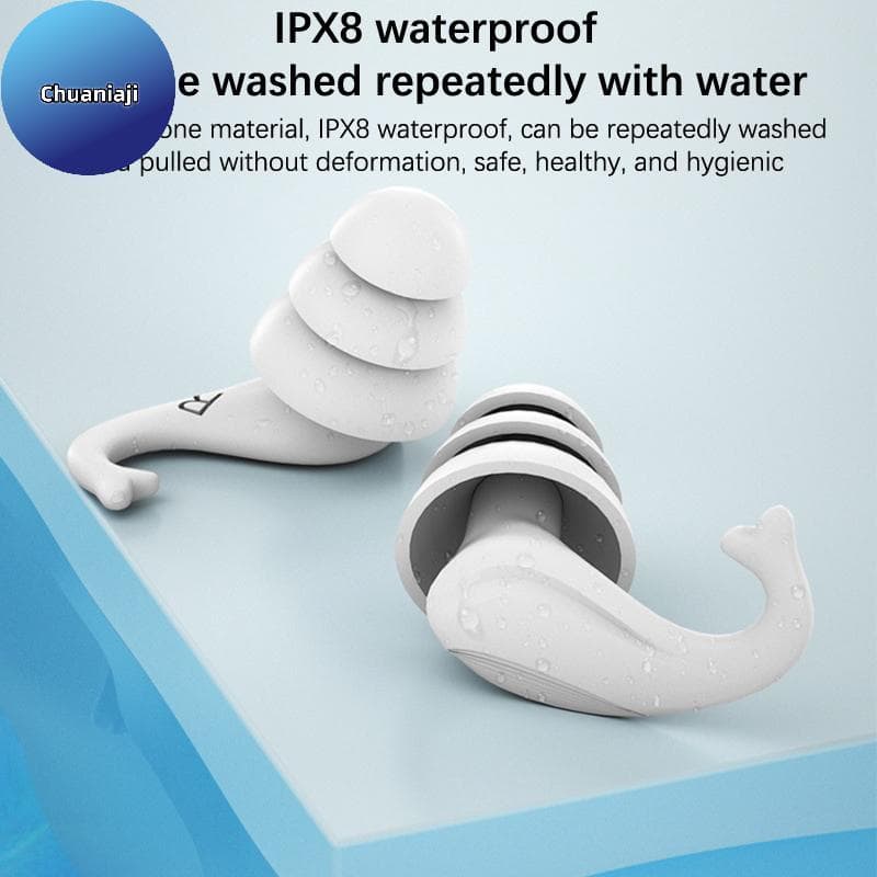 Chuaniaji Tampões De Ouvido De Silicone Anti Ruído , À Prova D'água , Natação , Para Dormir , Mergulho , Surf , Softfort
