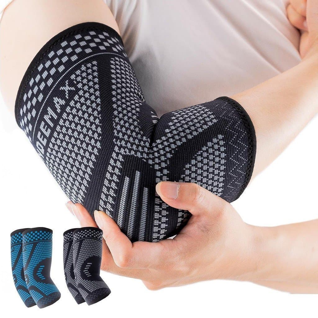 Suporte de Cotovelo Unissex INDEEMAX, adequado para tendinite, artrite, cotovelo de golf/lesões na articulação do cotove