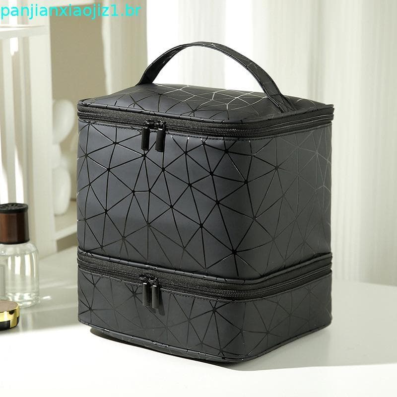 Saco cosmético de viagem saco cosmético à prova dwaterproof água adequado para acessórios cosméticos recipiente de taman
