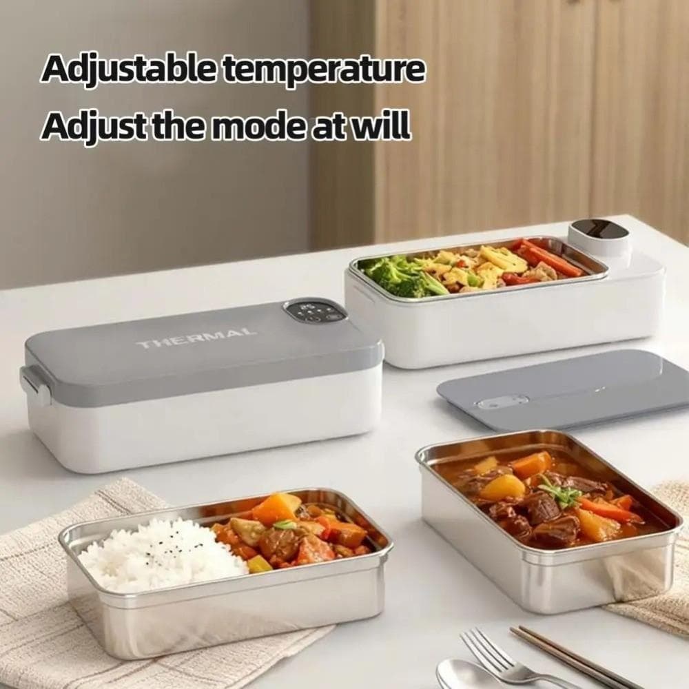 Aquecedor De Alimentos TEVO , Lancheira Aquecida USB Recarregável Com Função De Aquecimento Elétrica Capacidade De 900ml