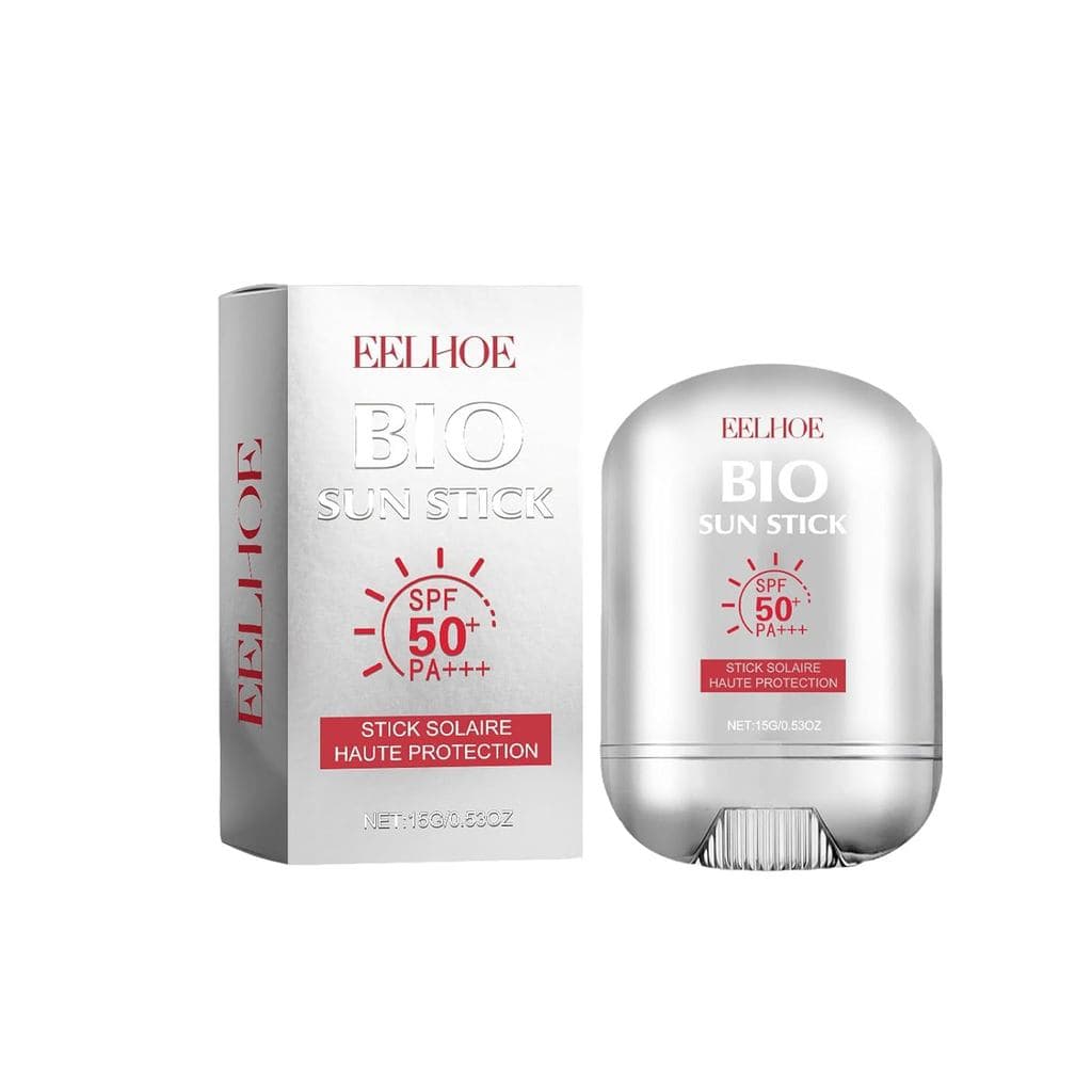 Bio Sun Stick, Protetor Solar Profissional para Rosto e Corpo, Enriquecido com Vitamina C, Protetor Solar Forte que Mant