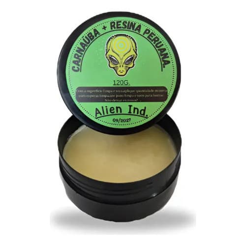 Cera Revitalizador Plástico Automotivo Alien Proteção Uv
