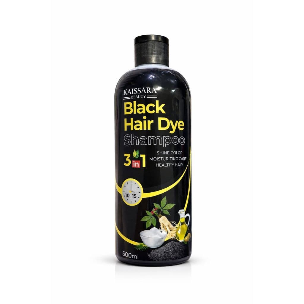 Shampoo Tonalizante Preto Grande 500 Ml - Tintura - Preta Para Cabelos