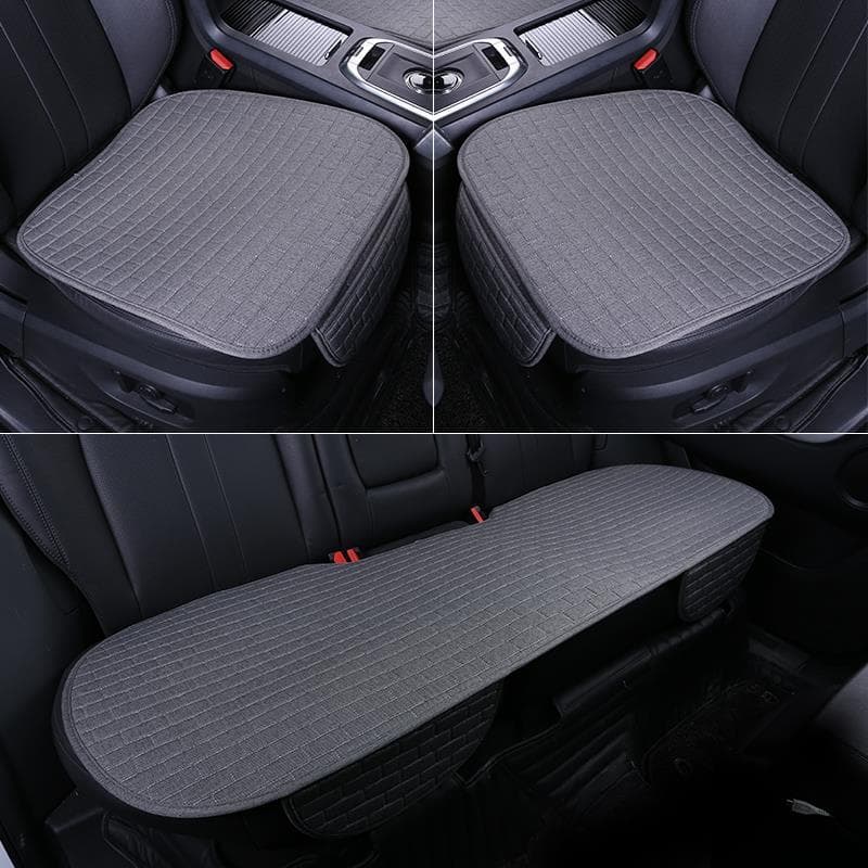 Adequado para almofada de assento de carro Land Rover Ark V5 Jinma, conjunto de três peças de almofada de assento de lin