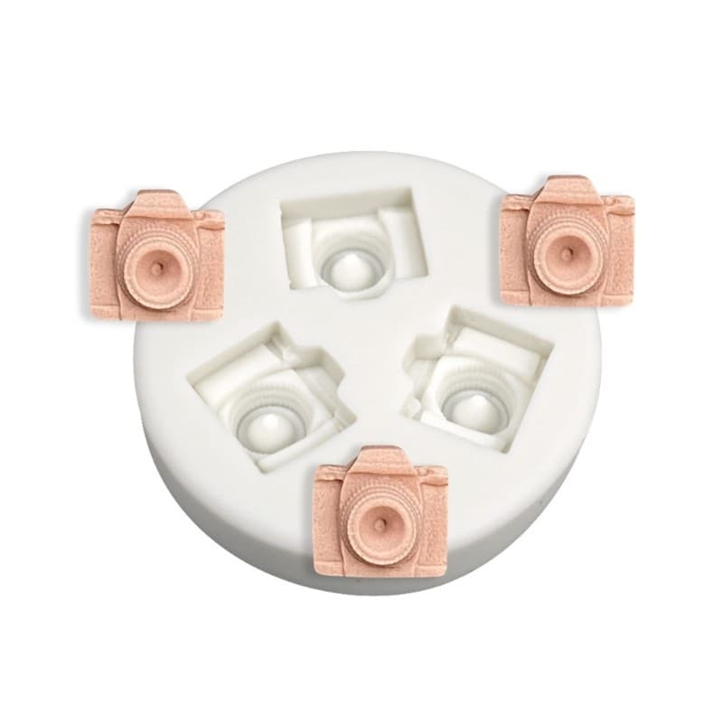 Nevʚ ɞ Bandeja Artesanal De Perfil De Câmera Para Projetos E Trabalhos De Fondant