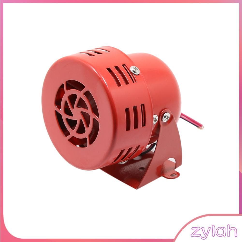 Zylah.br ACOGEDO Buzina de som alto 12V 105dB Motor de freio acionado por carro elétrico Alarme de sirene de ar 50s