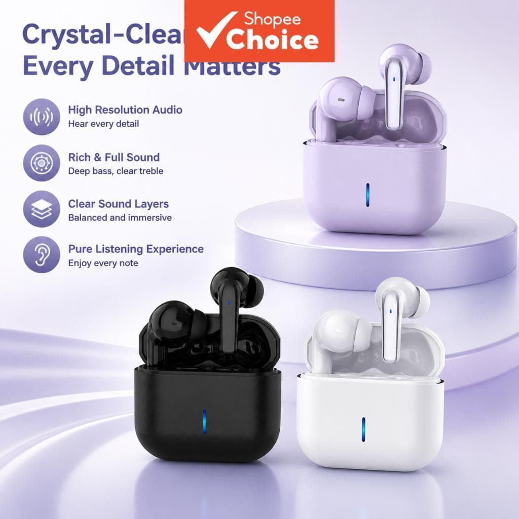 K05 Fones De Ouvido Semi-In-Ear Ergonômico Intra-Auriculares Leves E Adequados Para A Pele Confortáveis Escritório Diári