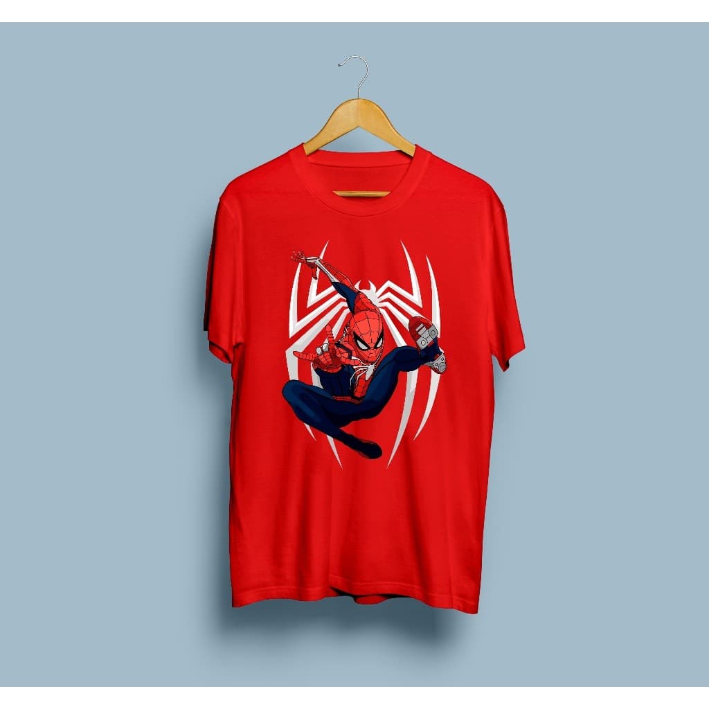 Camiseta Spider Filme Eagle Boss     100%  Man Moda HQ Super Herói Lançamento 2024 Filme Homem Aranha Envio Imediato