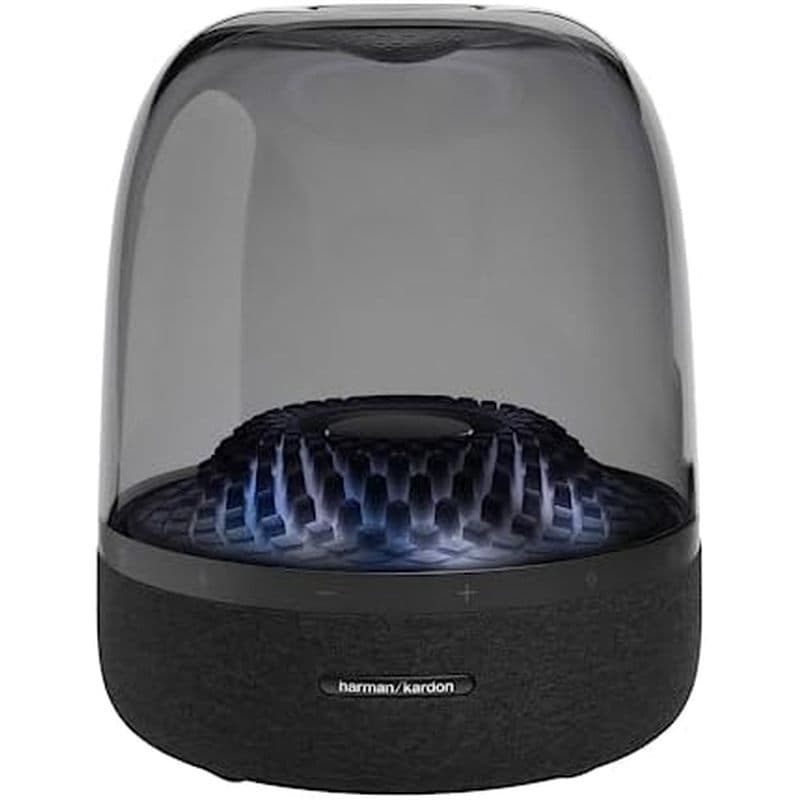 Harman Kardon Aura Studio 4-Alto-Falante Doméstico-Desempenho De Som Superior-5 Temas De Iluminação Com Efeito De Diaman