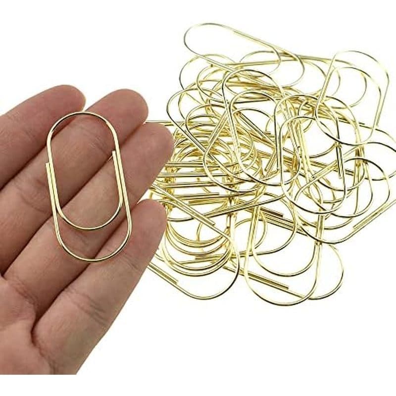 Clipes De Papel HAHIYO Antiderrapantes Extra Grandes , Resistentes , 3 Camadas De Comprimento , Com Cumes , Antiderrapan