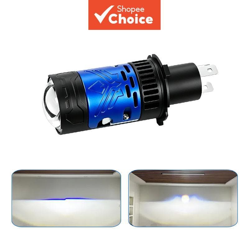 Canbus H4 9003 Hb2 LED Lente Do Projetor Farol 36000lm 47w Turbo Ventilador Refrigeração Hi L
