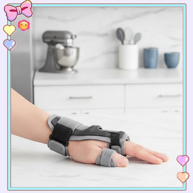 [beautifulhome] Tala Estabilizadora De Polegar E Pulso Suporte Respirável Confortável Para Alívio Da Dor Artrite , Uso D