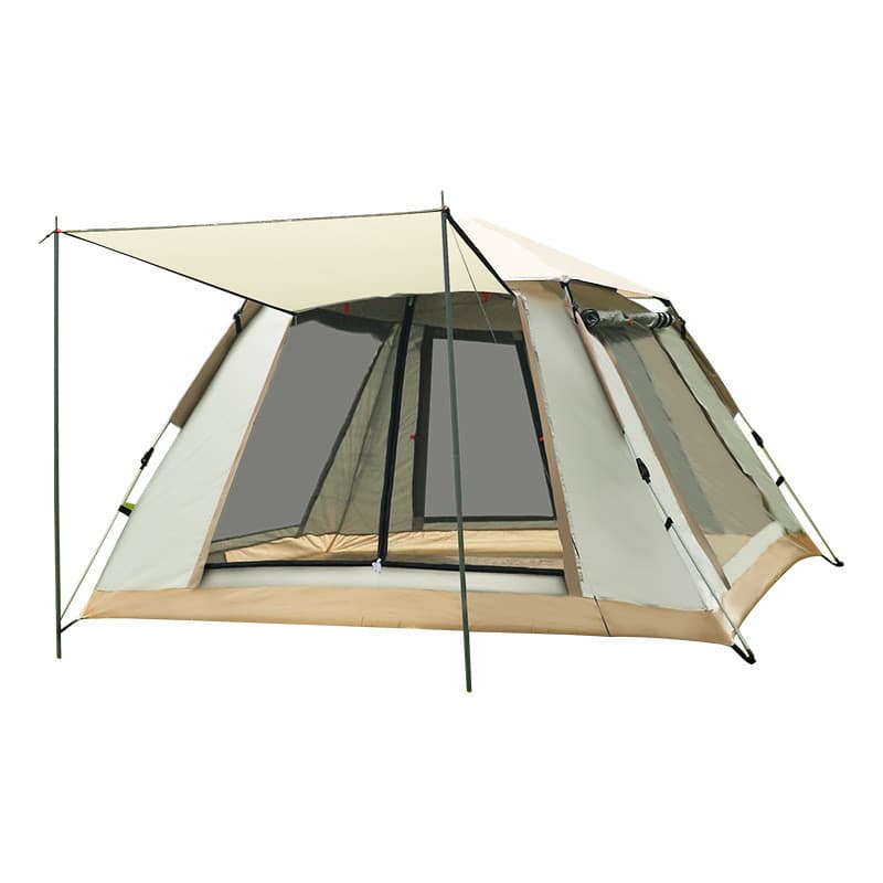 Novo estilo tenda de acampamento ao ar livre praia automático abertura rápida portátil dobrável parque acampamento engro