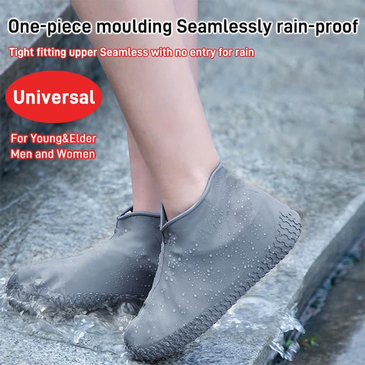 [À Prova D'Água] Capas de Silicone para Sapatos Resistentes ao Desgaste, Protetor Portátil para Dias de Chuva
