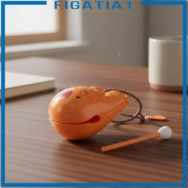 [Figatia1] Chaveiro De Peixes De Madeira Presente Divertido Peixe Brinquedo Fofo Pingente De Sacabambaspis Para Escritór