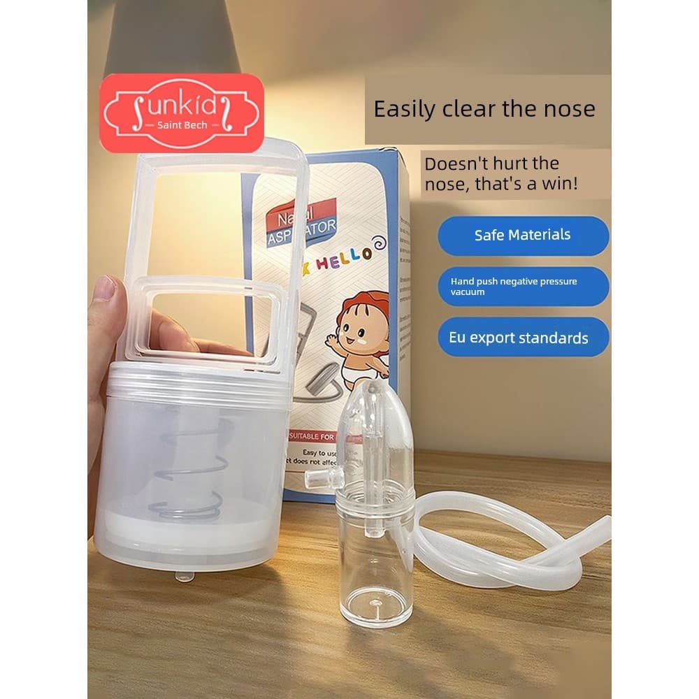 🔥 Aspirador Nasal para Bebê 🔥 nasal aspirator Higiene Nasal do Bebê Recém-Nascido Enxerto De Vácuo De Pressão Negativa