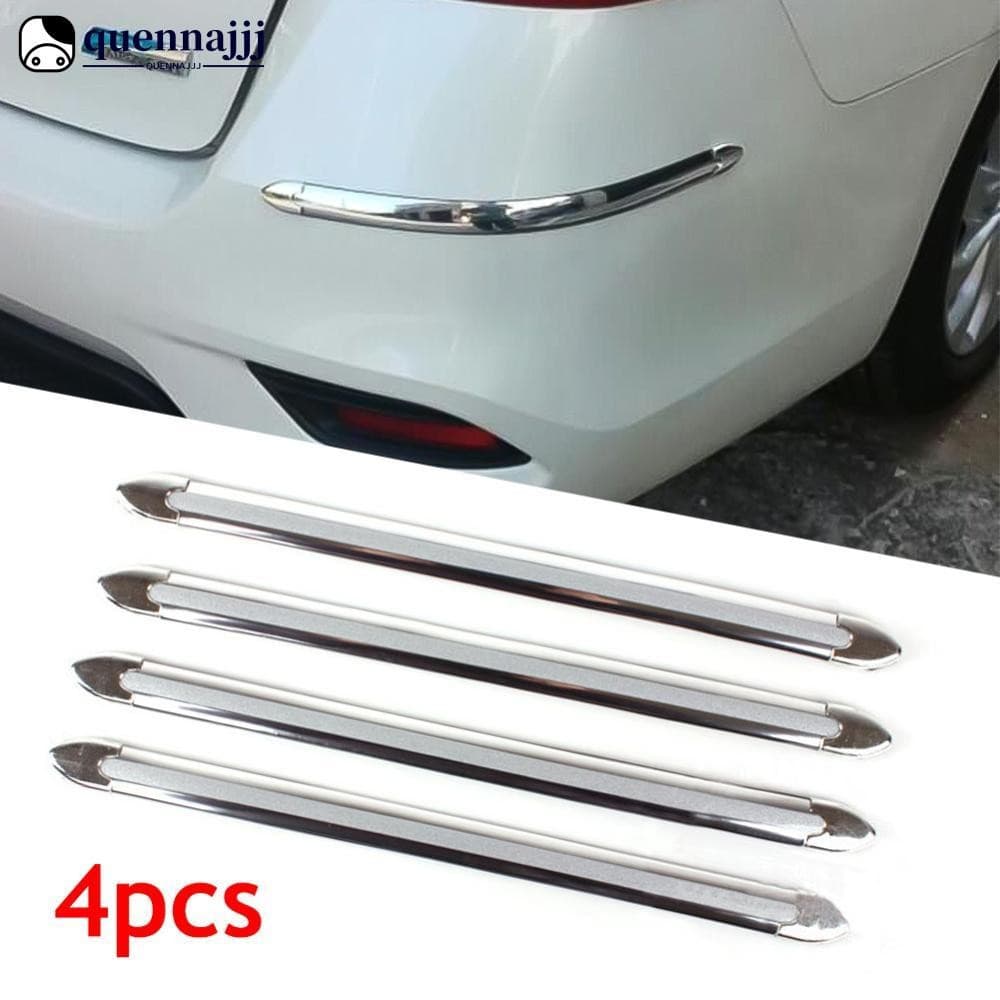 QUENNA 4 Pçs Borda Do Carro Pára-Choques Protetor Tira Guarda Anti-Colisão Barra De Proteção Fricção Raspar Crash Lip Ad