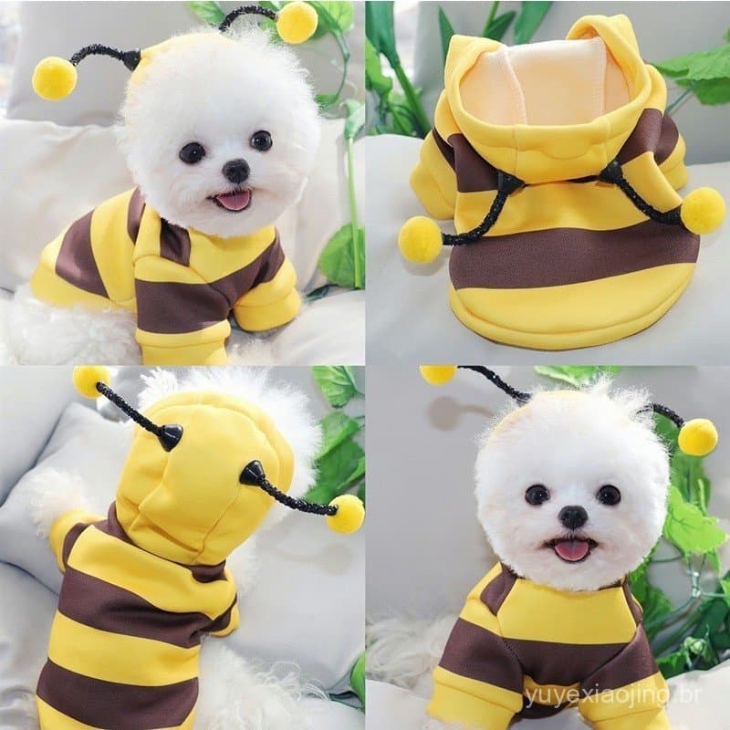 Fantasia de Halloween para Pets, Moletons para Cães, Roupas Quentes para Gatos, Cosplay de Feriado, Roupa Fofa para Filh