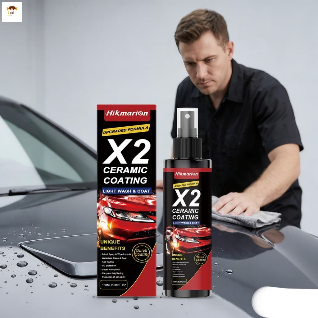 Sprays De Revestimento Nano Automotivo-Refresca E Ilumina A Pintura Do Carro Para Cuidados Diários