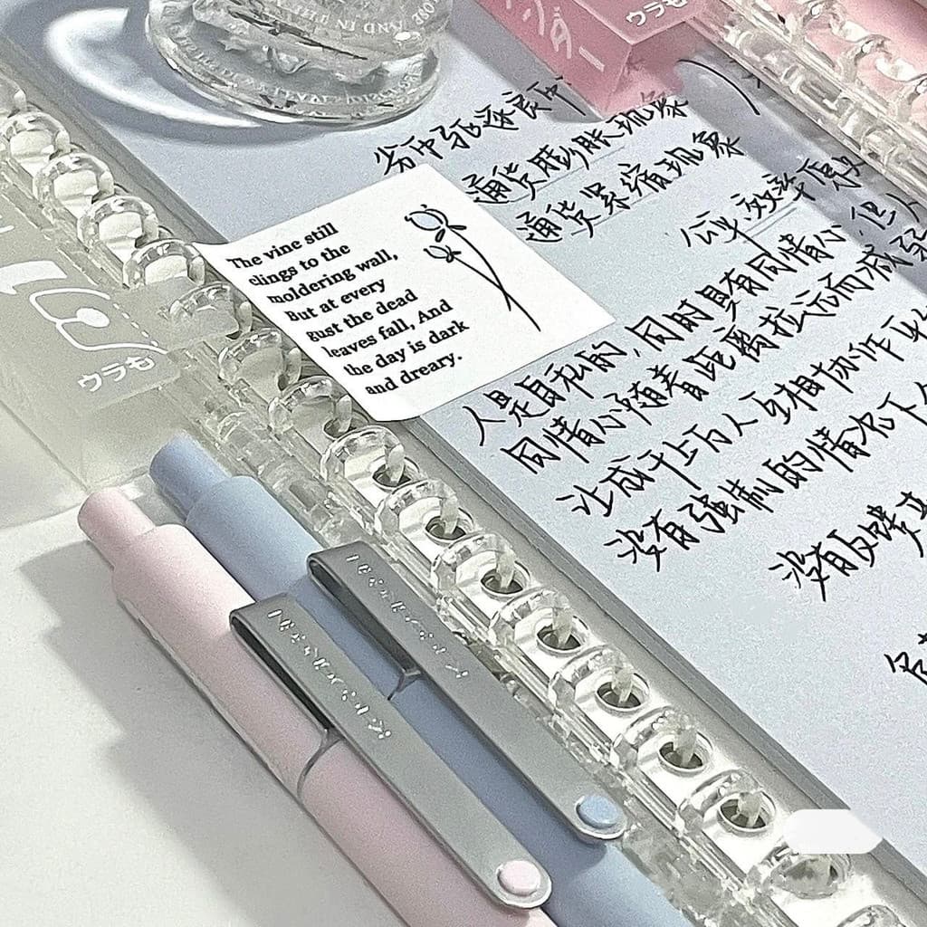 KACO Dot Travel Metal Clip Press Gel Pen ins Fosco Caneta Exame Assinatura Conta Dupla Caneta tinteiro de secagem rápida