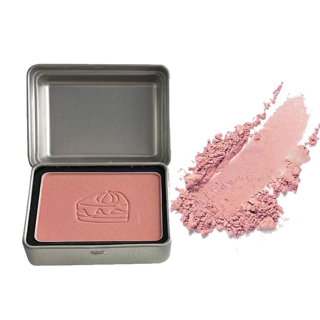Pó Blush Matte, Blush para as Maçãs do Rosto em Pó Compacto e Construível - Maquiagem Diária # 3 |   Textura finamente m