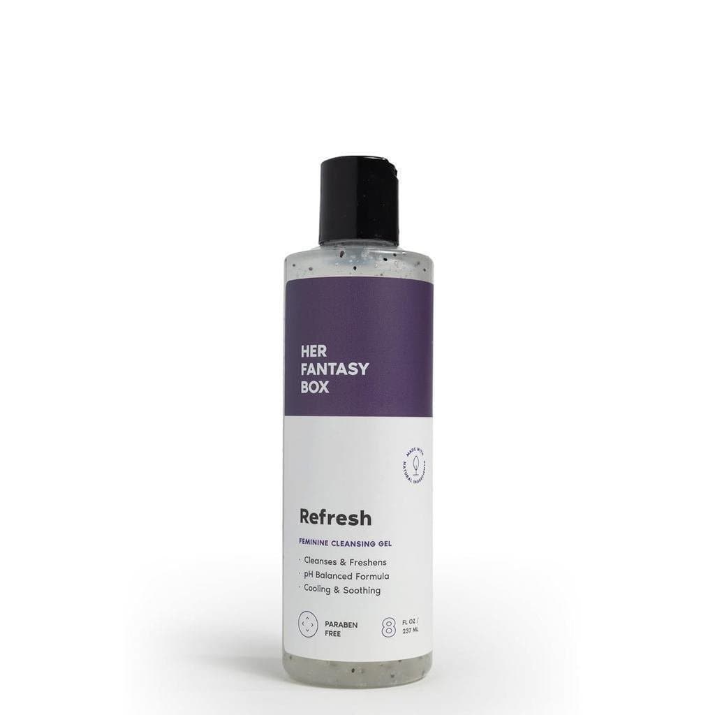 Caixa Fantasia Ela |     Gel de banho fresco e com pH balanceado - produto de higiene feminina, controla suavemente os o