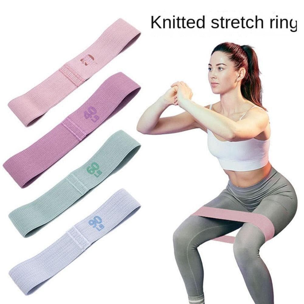 Faixas Elásticas De Tecido Para Ioga HALB , 20LB 40LB 60LB 90LB Faixa Elástica De Resistência , Fitness