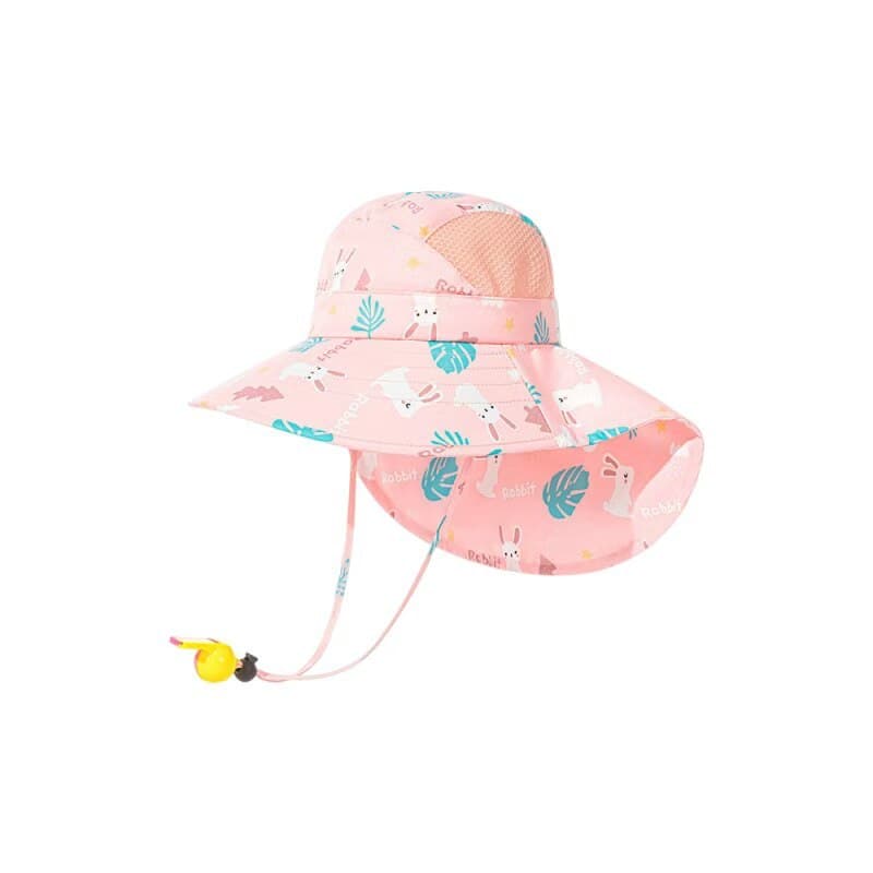 Crianças chapéu verão estilo fino pára-sol protetor solar chapéu meninos meninas aba grande respirável bonito Anti-ultra