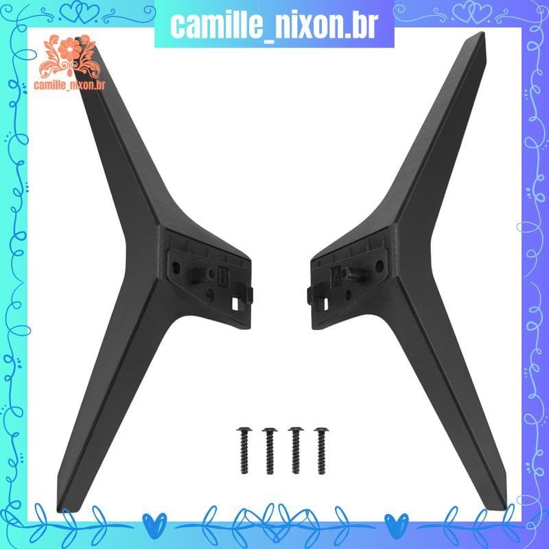 [camille_nixon.br] Suporte De TV Para Pernas De Substituição 49 50 55 Polegadas 50UM7300AUE 50UK6300BUB 50UK6500AUA Com