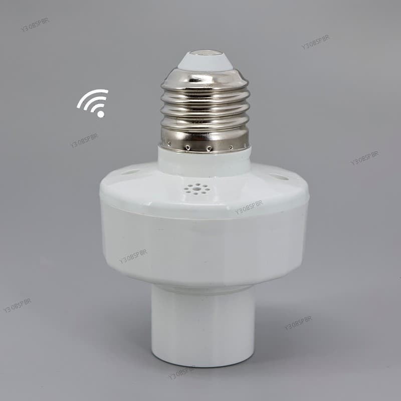 AC 85-265V Sensor De Radar E27 Soquete Lâmpadas Inteligentes Cabeça Adaptador Suporte Da Lâmpada Base Cozinha Quarto Int