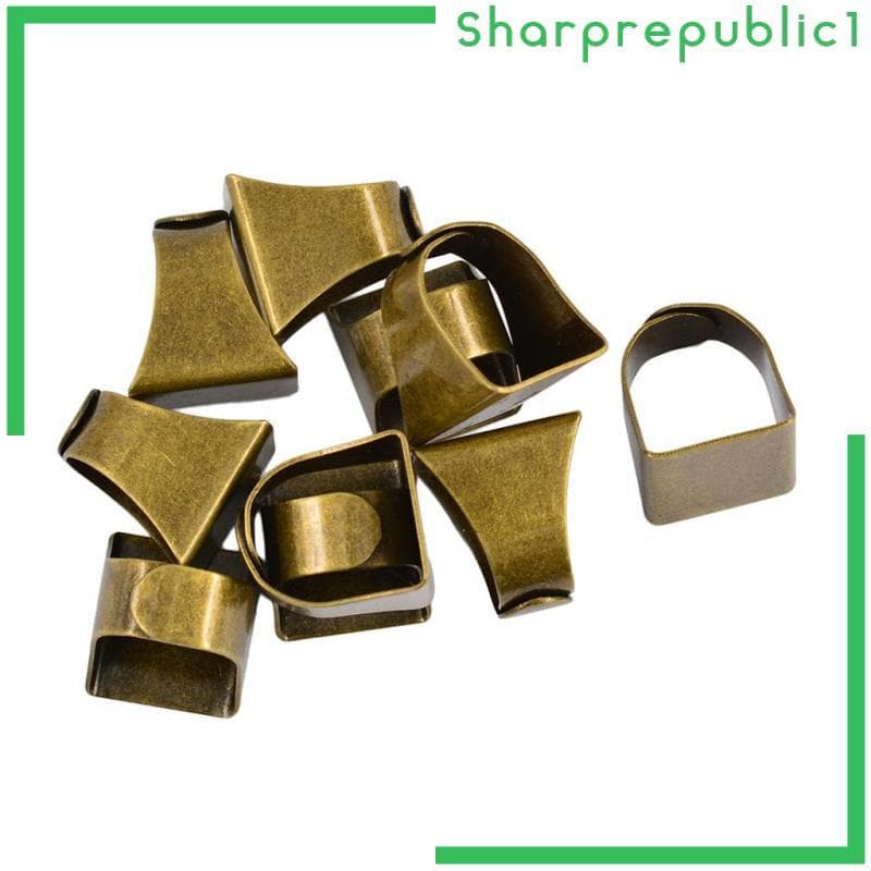 [Sharprepublic1] Base Ajustável De 10 Peças Com Almofadas Retangulares , Descobertas Para Fazer Joias Faça Você Mesmo