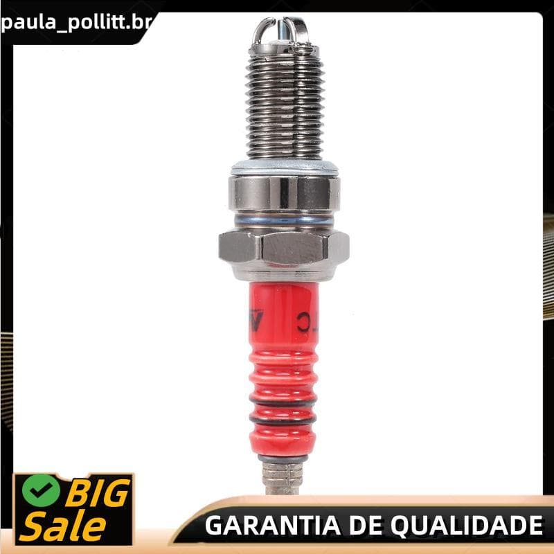 1 Peça 3 Eletrodos D8TC Para 125Cc 150Cc 200Cc 250Cc Motocicleta Scooter ATV Quads